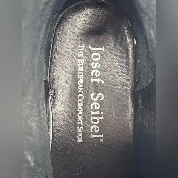 Josef Seibel Leather Tina Heel Ankle Boots size 40/8.5 - Picture 12 of 15